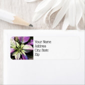 Eerste kerstdag Labels - Lav Poinsettias (Insitu)