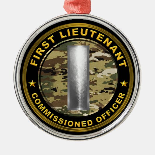 Eerste Kerstdag Metalen Ornament (Voorkant)