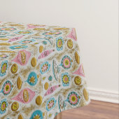 Eerste Kerstdag Moderne versieringen Tafelkleed (Voorbeeld)