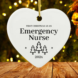 Eerste kerstdag noodverpleegkundige Ornament