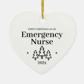 Eerste kerstdag noodverpleegkundige Ornament (Voorkant)