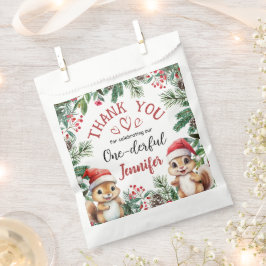 Eerste Kerstdag Schattigee Eekhoorn Winter Bedankzakje