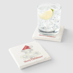 Eerste Kerstdag Stenen Onderzetter