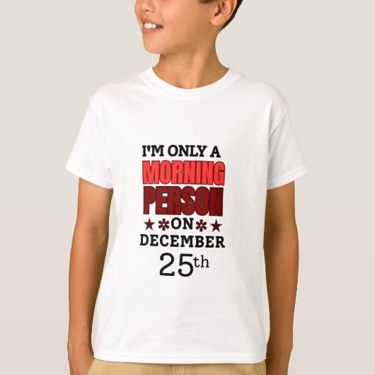 Eerste Kerstdag T-shirt (Voorkant)