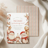 Eerste Kerstdag Uitnodiging voor Jongens Winter