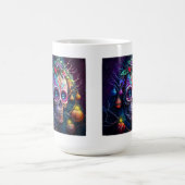 Eerste kerstdag van de dode klassieke Mok, 15 oz Koffiemok (Center)