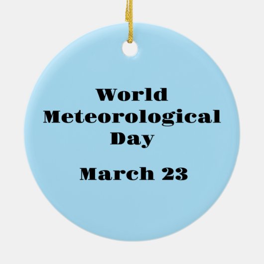 Eerste kerstdag van de Wereldoorlog Keramisch Ornament (Achterkant)