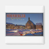 Eerste kerstdag van Nürnberg Magneet (Voorkant)