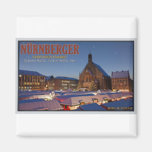 Eerste kerstdag van Nürnberg Magneet