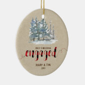 Eerste Kerstdag Vergoten ornament Gift (Rechts)