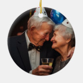 Eerste Kerstdag zonder Kardinaal Memorial Keramisch Ornament (Achterkant)