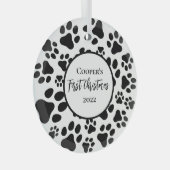 Eerste kerstdagen Eenvoudige kotteruppuitjes Glas Ornament (Voorkant Rechts)