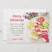 Eerste Kerstdagen Koekkeruitwisseling Ontvang 5 x  Feestdagenkaart (Voorkant)