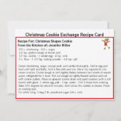 Eerste Kerstdagen Koekkeruitwisseling Ontvang 5 x  Feestdagenkaart (Achterkant)