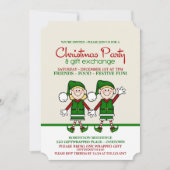 Eerste kerstdagen - Uitnodiging voor uitwisseling  (Voorkant)