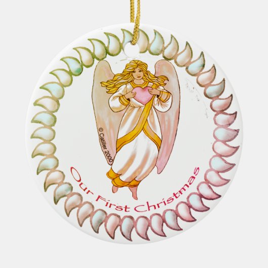 Eerste Kerstengelen ornamenten (Voorkant)