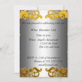 Eerste kerstfeest 2 uitnodiging (Achterkant)