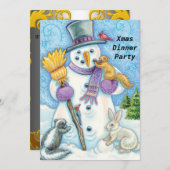 Eerste kerstfeest 2 uitnodiging (Voorkant / Achterkant)