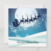 Eerste kerstfeest 3Uitnodiging Kaart (Voorkant)