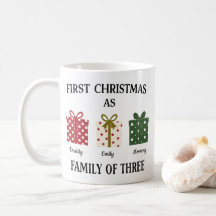 Eerste kerstfeest als gezin van drie cadeau