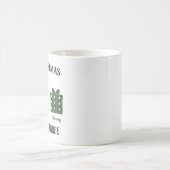 Eerste kerstfeest als gezin van drie cadeau koffiemok (Center)