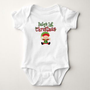 Eerste Kerstfeest Baby Elf voor baby's Romper
