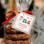 Eerste kerstfeest bedankjes labels