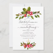 Eerste Kerstfeest Heilige Communie Kaart (Voorkant)