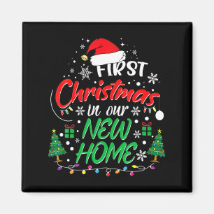 Eerste kerstfeest in onze nieuwe woning huis verwa magneet