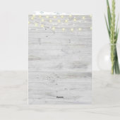 Eerste kerstfeest kaart (Achterkant)