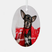 Eerste kerstfeest metalen ornament (Voorkant Rechts)