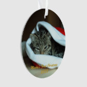 Eerste kerstfeest ornament (voorkant)