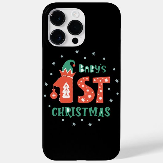 Eerste kerstfeest van de baby Case-Mate iPhone case (Achterkant)
