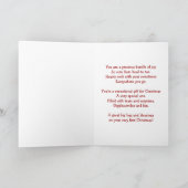 Eerste kerstfeest van kleindochter - Kerstkaart Feestdagen Kaart (Binnen)