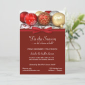 Eerste kerstfeestdag Aangepaste uitnodigingen (Staand voorkant)