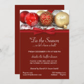 Eerste kerstfeestdag Aangepaste uitnodigingen (Voorkant / Achterkant)