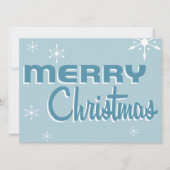 Eerste kerstfeestdag in de middelbare eeuw - Blauw Kaart (Voorkant)