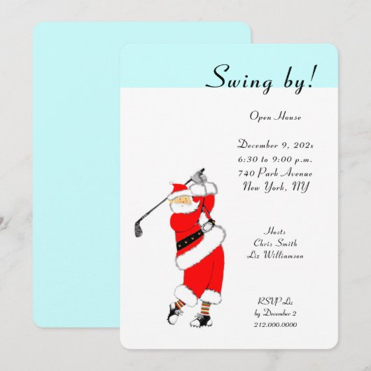 Eerste kerstfeestdag kaart (Voorkant / Achterkant)