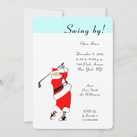 Eerste kerstfeestdag kaart (Voorkant)