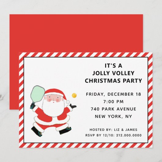 Eerste kerstfeestdag kaart (Voorkant / Achterkant)