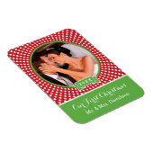 Eerste kerstfeestdag — Keepaardfoto Magnet Magneet (Rechterzijde)