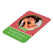 Eerste kerstfeestdag — Keepaardfoto Magnet Magneet (Linkerzijde)