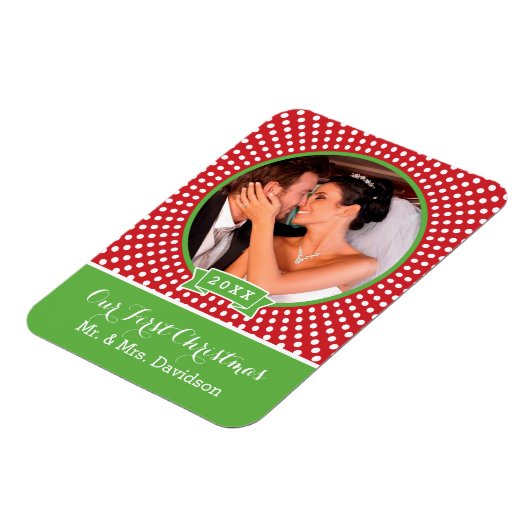 Eerste kerstfeestdag — Keepaardfoto Magnet Magneet (Linkerzijde)