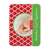 Eerste kerstfeestdag — Keepaardfoto Magnet Magneet (Verticaal)