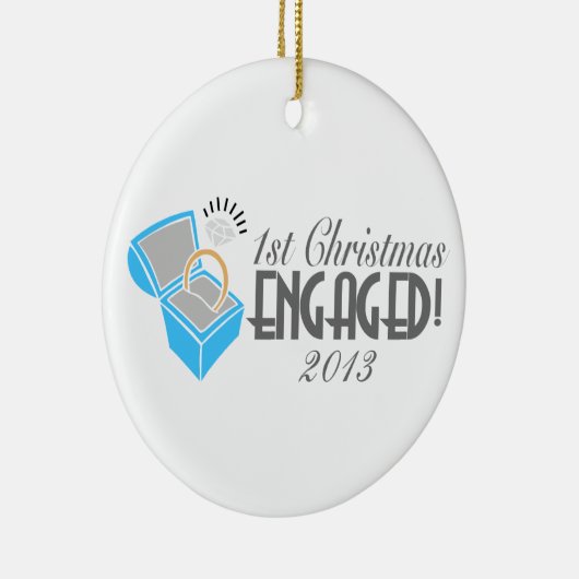 Eerste kerstfeestdag keramisch ornament (Rechts)