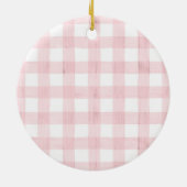 Eerste kerstfeestdag kerstfeestdag keramisch ornament (Achterkant)