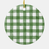 Eerste kerstfeestdag kerstfeestdag keramisch ornament (Achterkant)