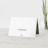 Eerste kerstfeestdag met kerstcadeaukaart feestdagen kaart (Achterkant)