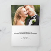 Eerste kerstfeestdag met kerstcadeaukaart feestdagen kaart (Binnen)