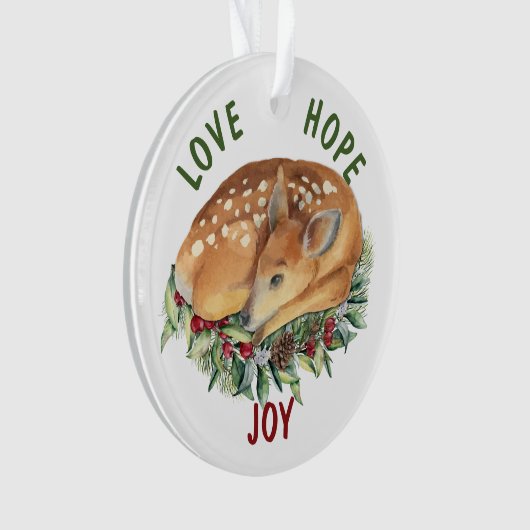 Eerste kerstfeestdag ornament (voorkant)